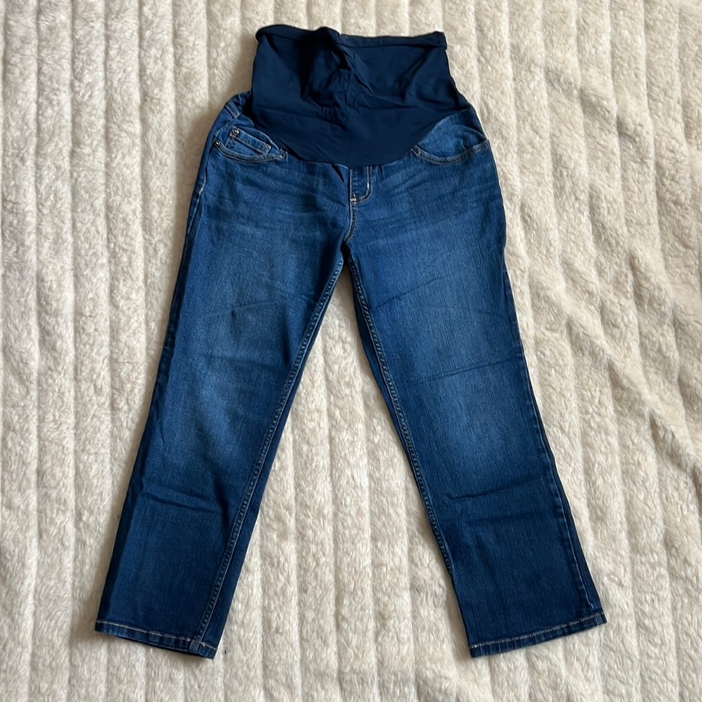 Maternity Jean Capris Medium